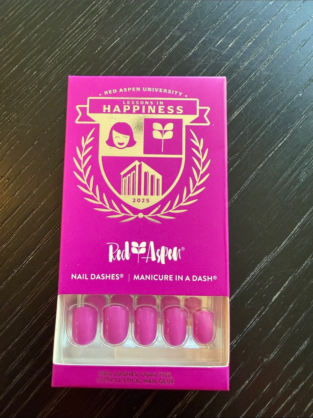 Red Aspen Press-On Nail Dashes – Hassie’s Lessons in Happiness.
